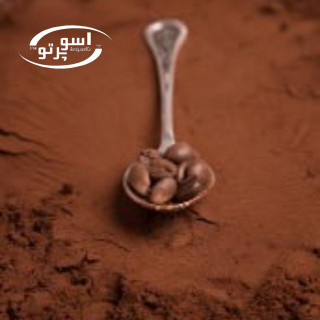 بسته بندی پودر قهوه ترک ریز آسیاب شده شرکت آسو پرتو البرز در کنار جذوه مسی و فنجان با فوم غلیظ