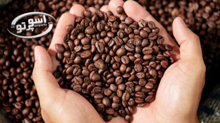 دانه و پودر قهوه میکس ۵۰ درصد عربیکا ۵۰ درصد روبوستا آسو پرتو البرز بالانس