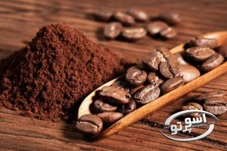 پودر قهوه میکس ۱۰ درصد عربیکا و ۹۰ درصد روبوستا با عطر قوی و کافئین بالا