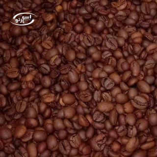 دانه و پودر قهوه ۱۰۰ درصد روبوستا آسو پرتو البرز با کافئین بال